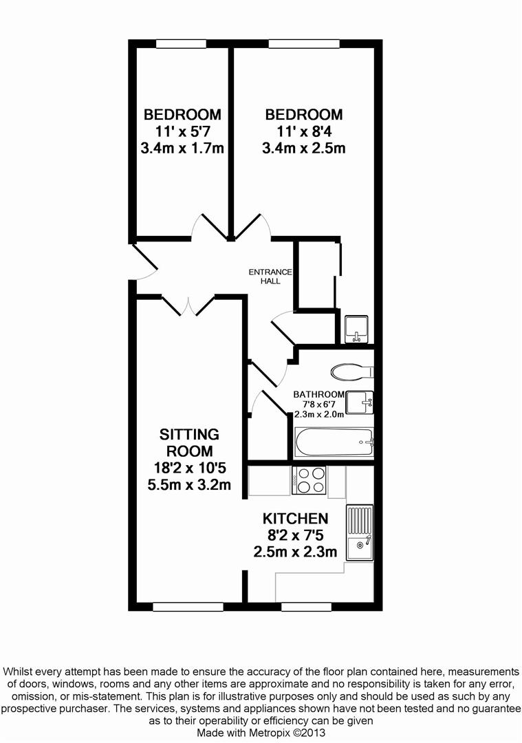 Floorplan for Manor Fields, Horsham